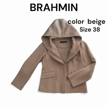 새상품급 BRAHMIN 후드 자켓 베이지 38
