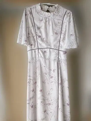 noela 펜 드로잉 릴리 원피스 꽃무늬 원피스