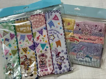 더피앤프렌즈 미니 타월 4개 세트