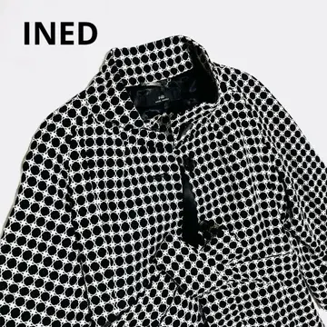INED 이네드 트위드 자켓 일본제 빅 사이즈 새상품급