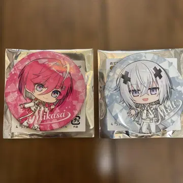 Mikasa & Melt 캔뱃지 세트
