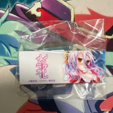 노 게임 노 라이프 화이트 아크릴 배지