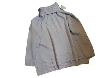 미사용 UNFILO 앙피로 워셔블 터틀넥 니트 M