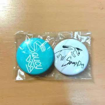 [미사용 새상품] Saucy Dog 캔뱃지 세트 2017년