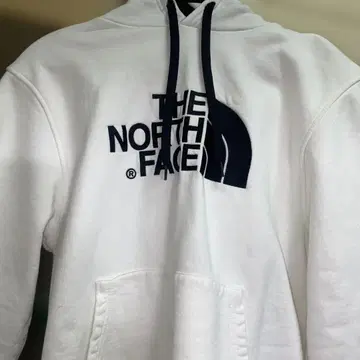 THE NORTH FACE 화이트 후드티 M