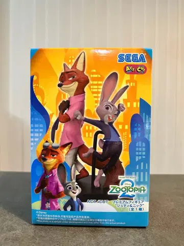 주토피아2 ACT/CUT 프리미엄 피규어 주디 & 닉