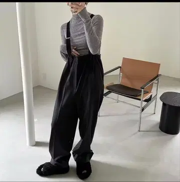 TODAYFUL Suspenders Highwaist Pants 38