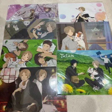 나츠메 우인장 클리어 파일 하드 보드 묶음 판매