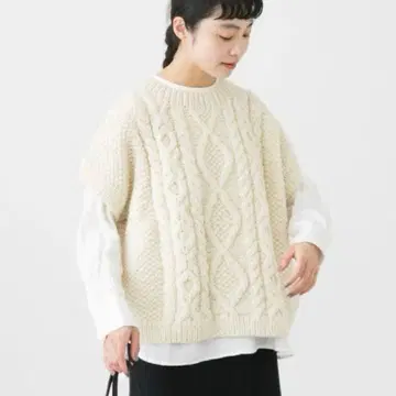 카구레 니트 베스트 미사용 새상품