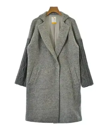 anni plus 체스터 코트 여성용