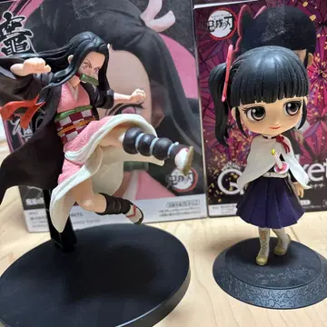 귀멸의 칼날 카마도 네즈코 츠유리 카나오 피규어 세트