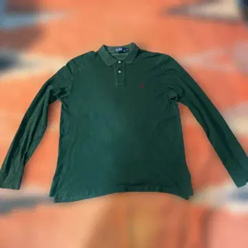 00s 폴로 랄프로렌 그린 빨간색 포니 페이드