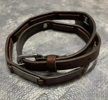 영국제 Halcyon Belt Company 가죽 벨트