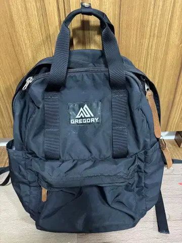 GREGORY 블랙 백팩