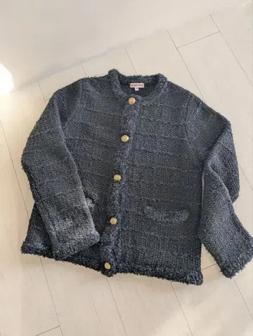 DRESS TERRIOR 노카라 자켓 36 사이즈 블랙