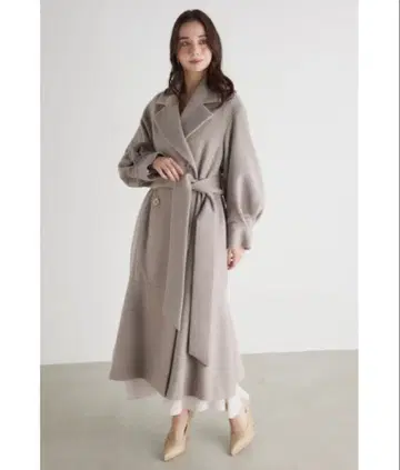 rienda 머메이드 울 믹스 코트