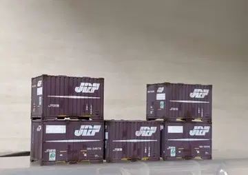 N 게이지 19D 19G (퇴색 사양) 컨테이너 세트 No134