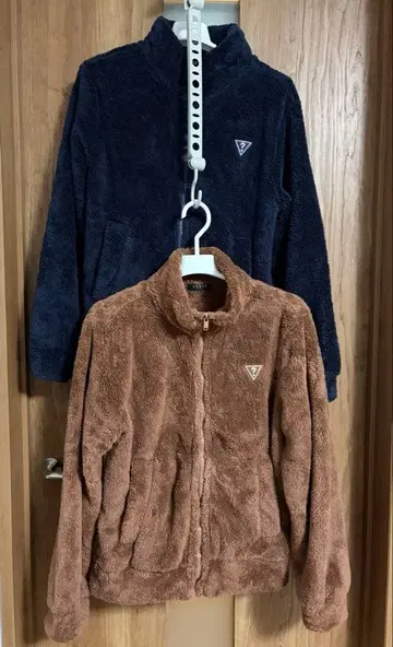 게스 guess 보아 플리스 자켓 2세트