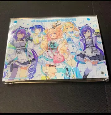 주문은 토끼입니까? 네이비 카페 라이트 시트러스 조 아크릴 플레이트