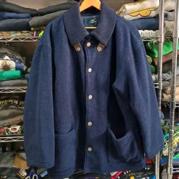 헬리한센 플리스 보아 블루종 자켓