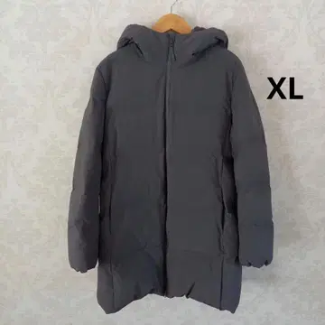 유니클로 여성용 심리스 다운 숏코트 그레이 XL 미사용