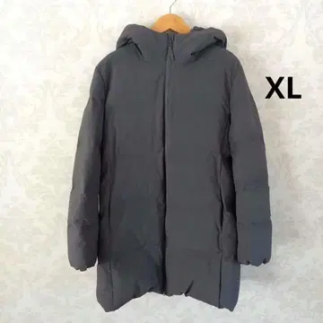 유니클로 여성용 심리스 다운 숏코트 그레이 XL 미사용