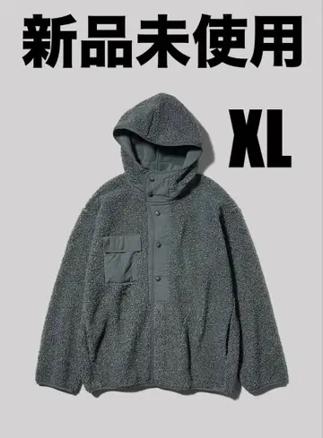 GU x ENGINEERED GARMENTS 보아 플리스 후드티 XL