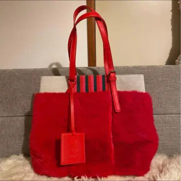 CLOUDY 퍼 토트백