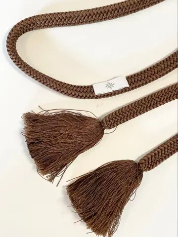 와라쿠 이토호시 오비지메 히라카라구미 브라운 68