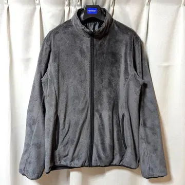 [ 유니클로 ] 실키 플리스 리버서블 자켓 블랙 사이즈 L