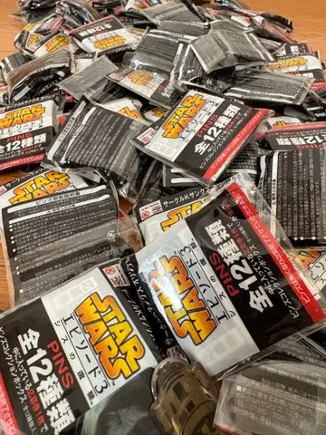 스타 워즈 에피소드 3 핀즈 95개 + 개봉 완료 3개 서클 K 땡스!