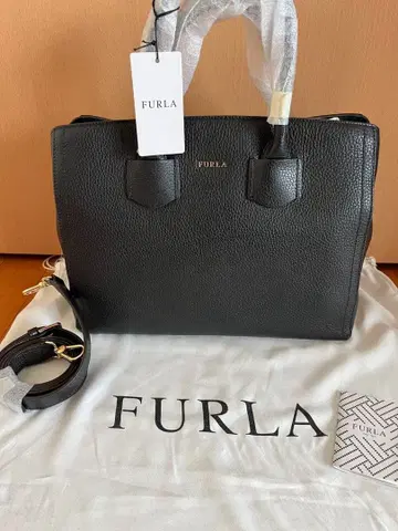 [ 미사용 새상품 ] FURLA 2way 핸드백 블랙