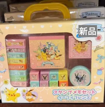 포켓몬 스탬프 메모 세트 이브이 프렌즈 새상품 미사용