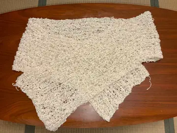 노로 에이사쿠 자연의 세계 초목의 고리 사용 핸드메이드 머플러 스카프