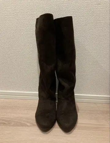 미오노티스 롱 부츠 브라운 23cm 23.5cm