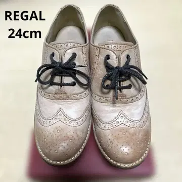 REGAL 드레스 슈즈 F66G 옥스퍼드 24cm 베이지