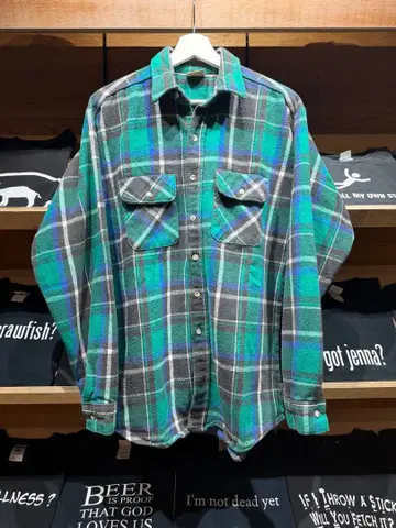 VINTGAGE(빈티지) 좋은 배색 90s FIVE BROTHER 플란넬