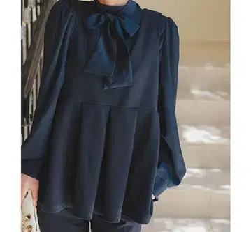 [내일 발송] 고베 레터스 세레모니 리본 블라우스 베스트 팬츠 3세트