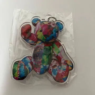 니나가와 미카 Quilted Teddy Bear 키링 테디베어