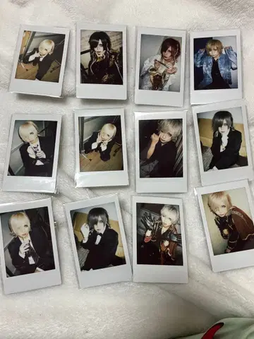 RAYMEI 별 얇은 비단 폴라로이드 12장 세트