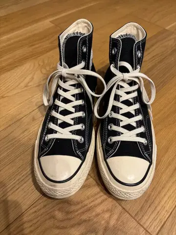 CONVERSE 척테일러 블랙 하이컷 26.5cm