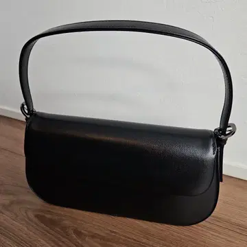 해피 클로버 본 소가죽 블랙 포멀 백 수험