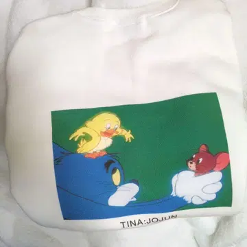 TINA: JOJUN 톰과 제리 콜라보 아이템 속기모 맨투맨