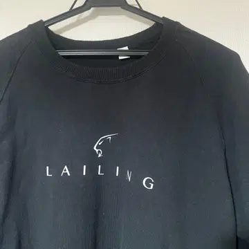 맨투맨 블랙 일본제 M 사이즈