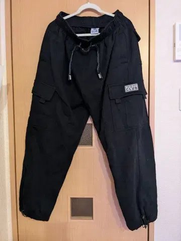 PRO CLUB 블랙 카고 팬츠 L 사이즈
