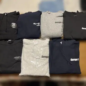 Garage 11 & AMEND 후디, 맨투맨 세트 판매