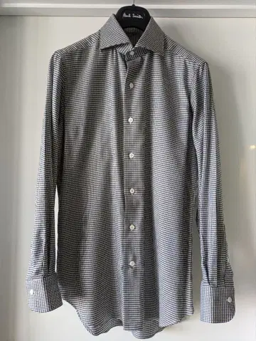 새상품 미사용 TOMORROWLAND 긴팔 셔츠 세미 와이드 칼라