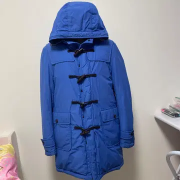 greenlabel 다운 더플 코트 후드 부착