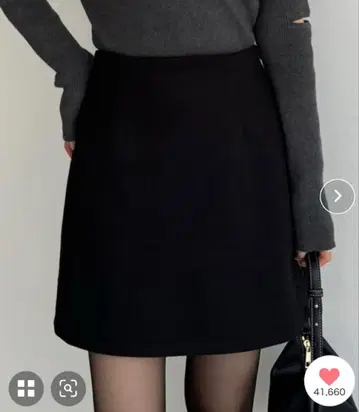 득템 찬스! 이번 시즌 callautia 울 라이크 기모 미니 스커트