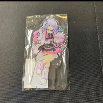 주문은 토끼입니까? 네이비 카페 치노 아크릴 스탠드